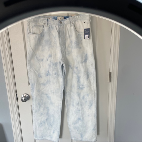 90s mid rise baggy jeans - Picture 1 of 7